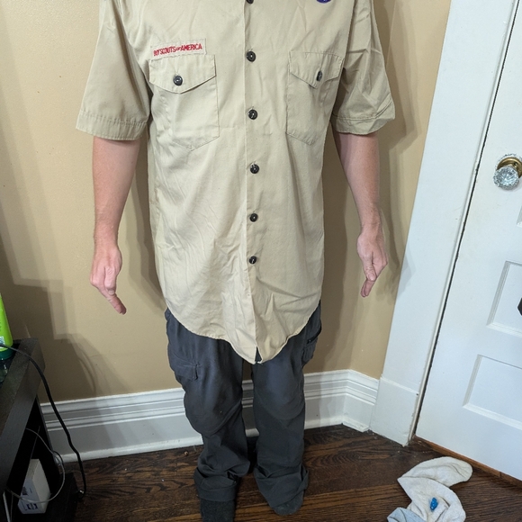 Official Vintage Boy Scout of America Mens Uniform - Picture 3 of 6